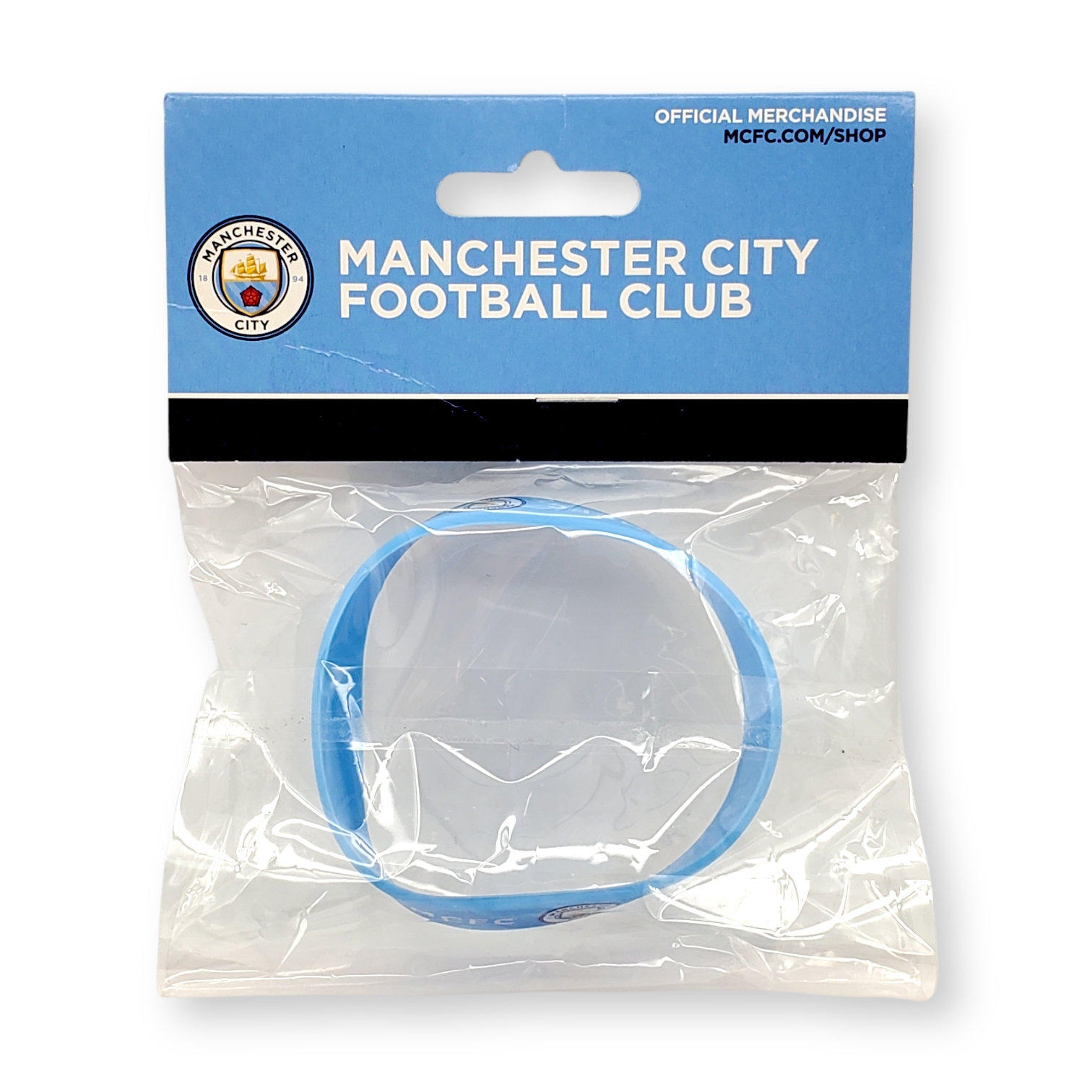 曼城淺藍色會徽手帶