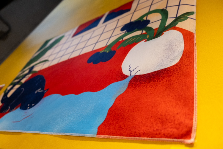 miii｜絕版｜掛布｜花瓶裂了