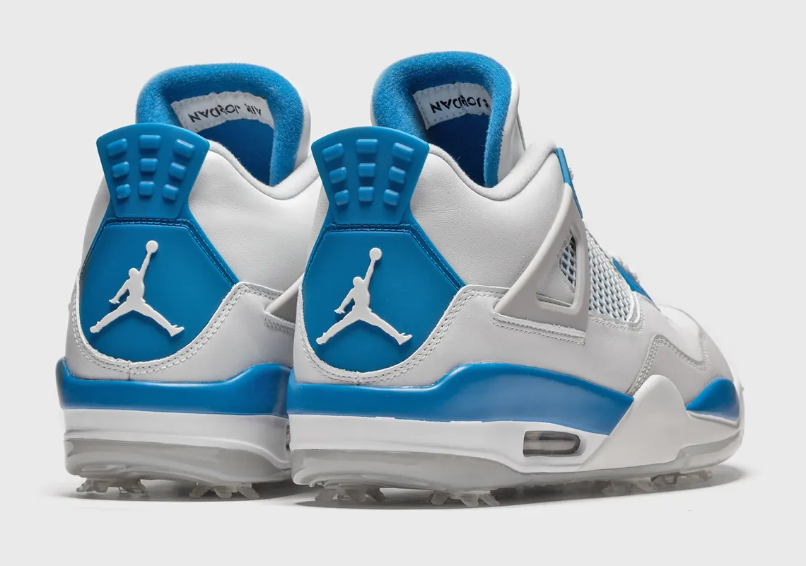 jordan 4 military blue golf shoes