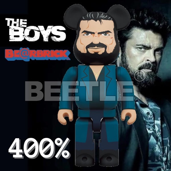 BEETLE BE@RBRICK THE BOYS 黑袍糾察隊屠夫比利BILLY