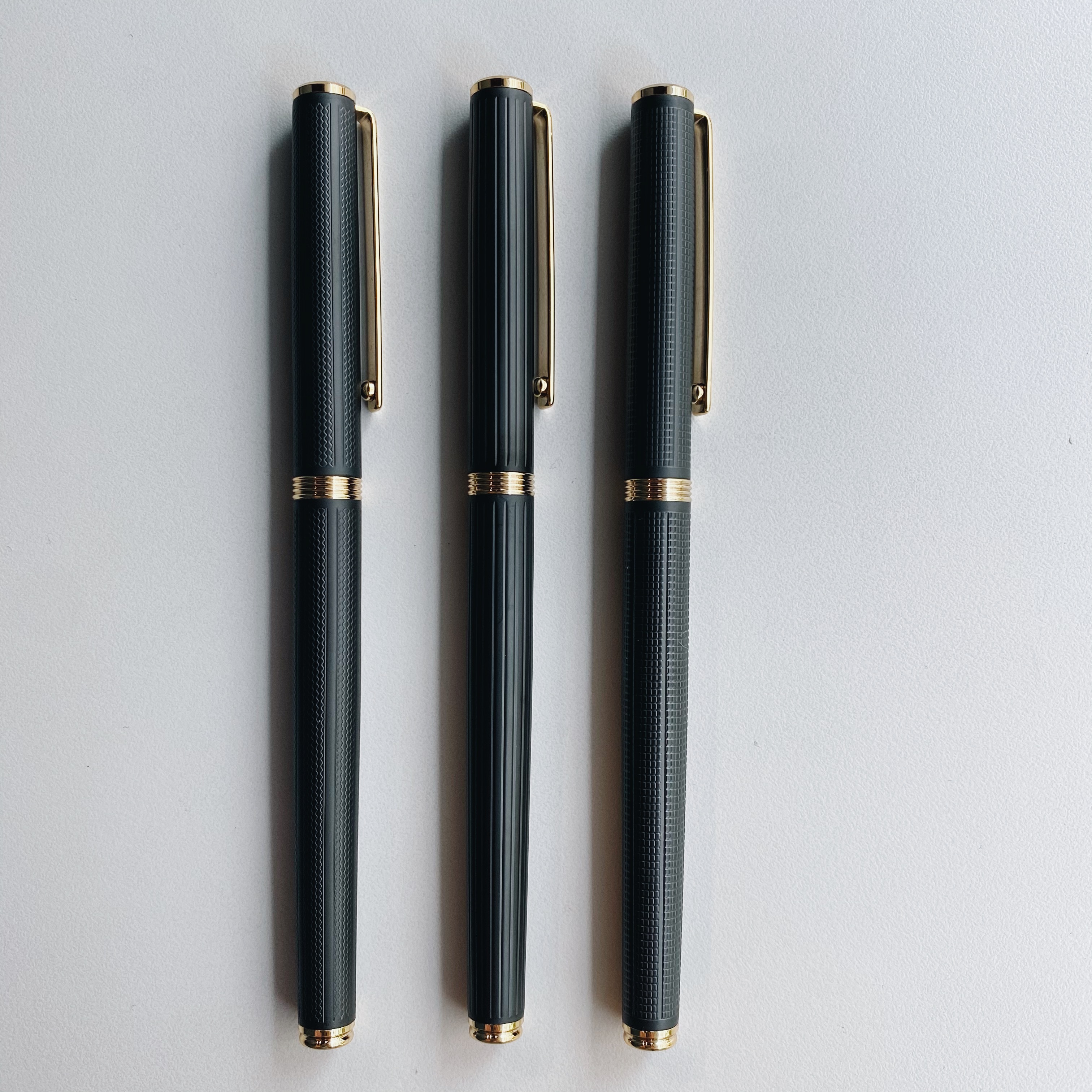 台灣 林氏筆業 老派鋼筆 質感霧面黑