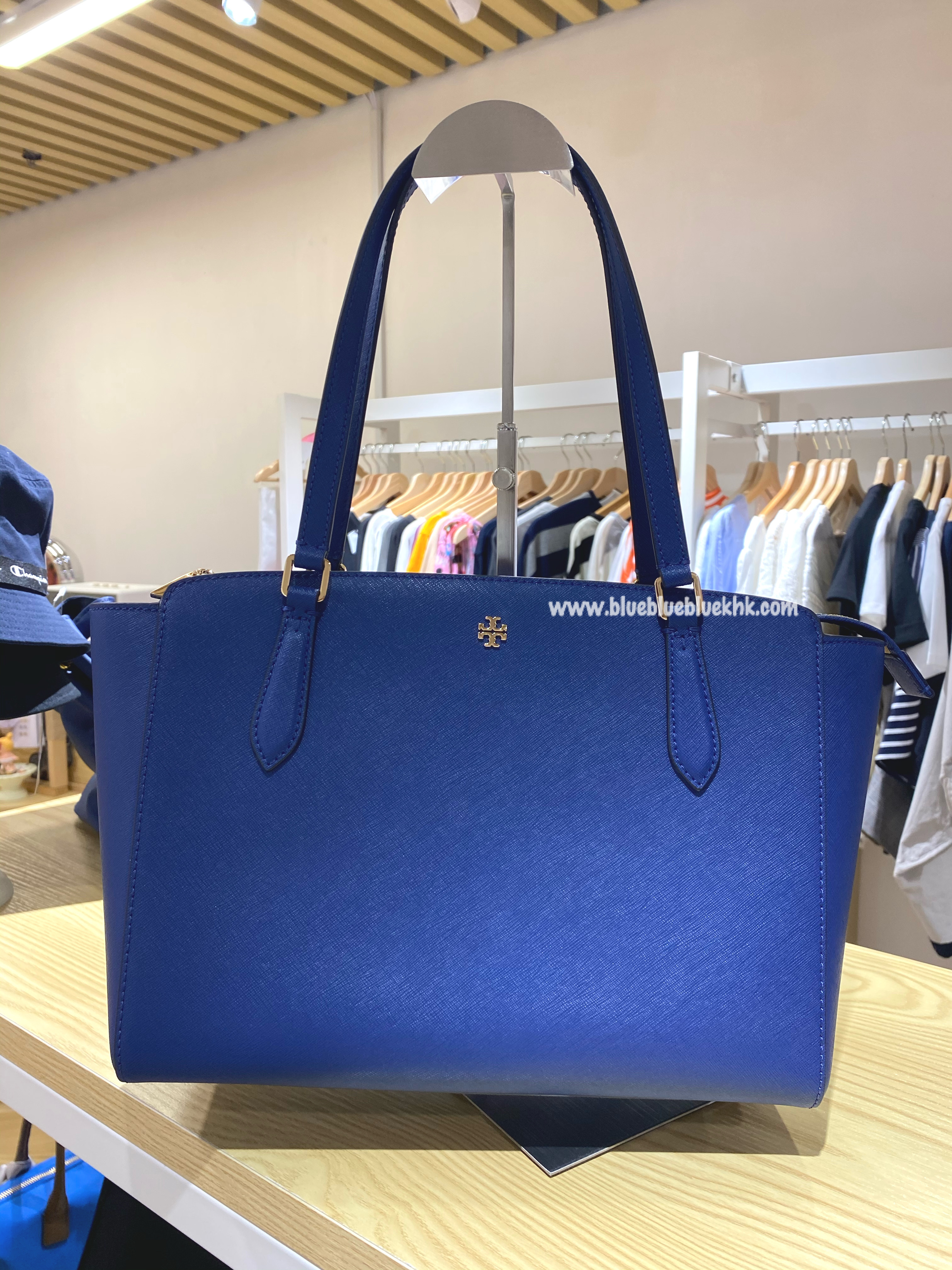 Emerson small zip tote tory online burch