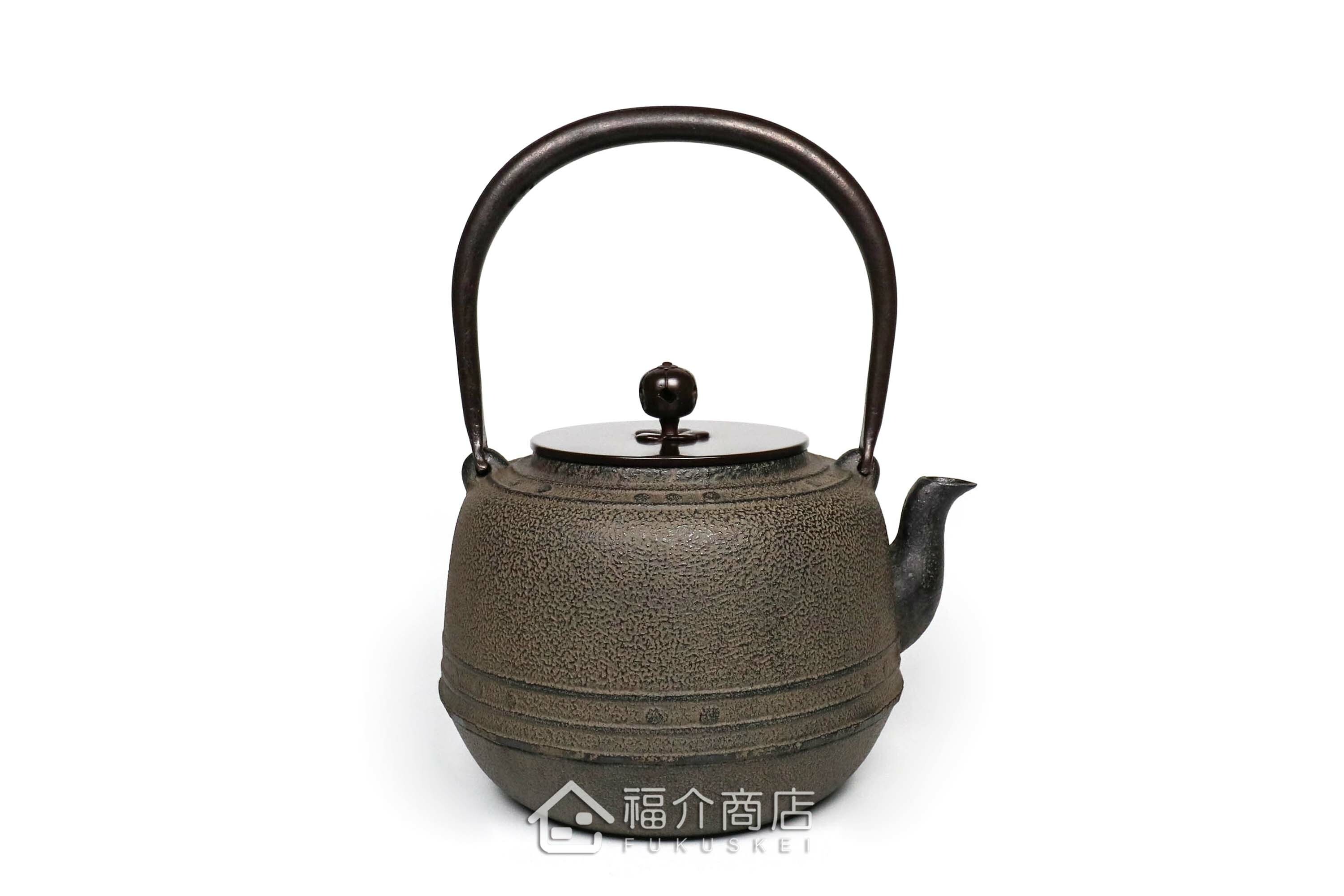 深咖啡色的鐵壺