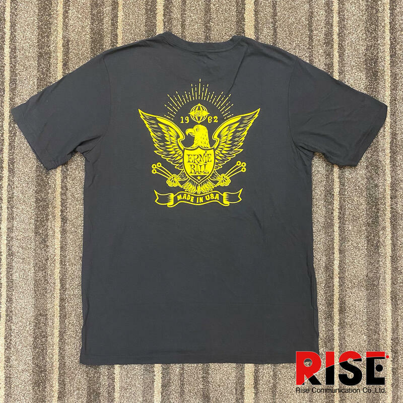 搖滾精品特區 Ernie Ball 黑色 老鷹牌 短踢 M