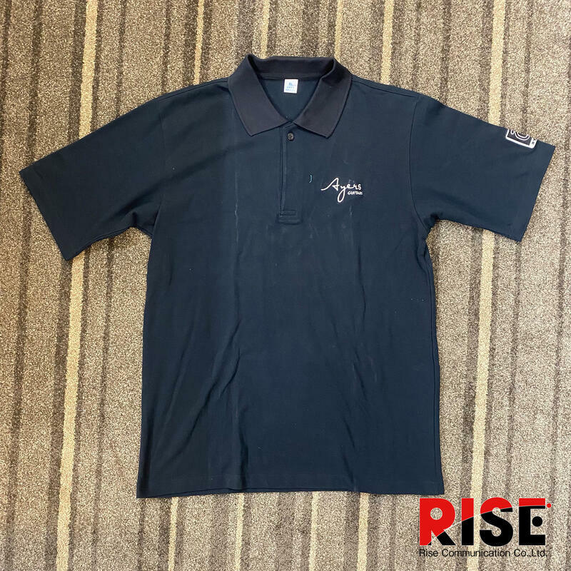 搖滾精品特區 Ayers 黑色 Polo衫 XL
