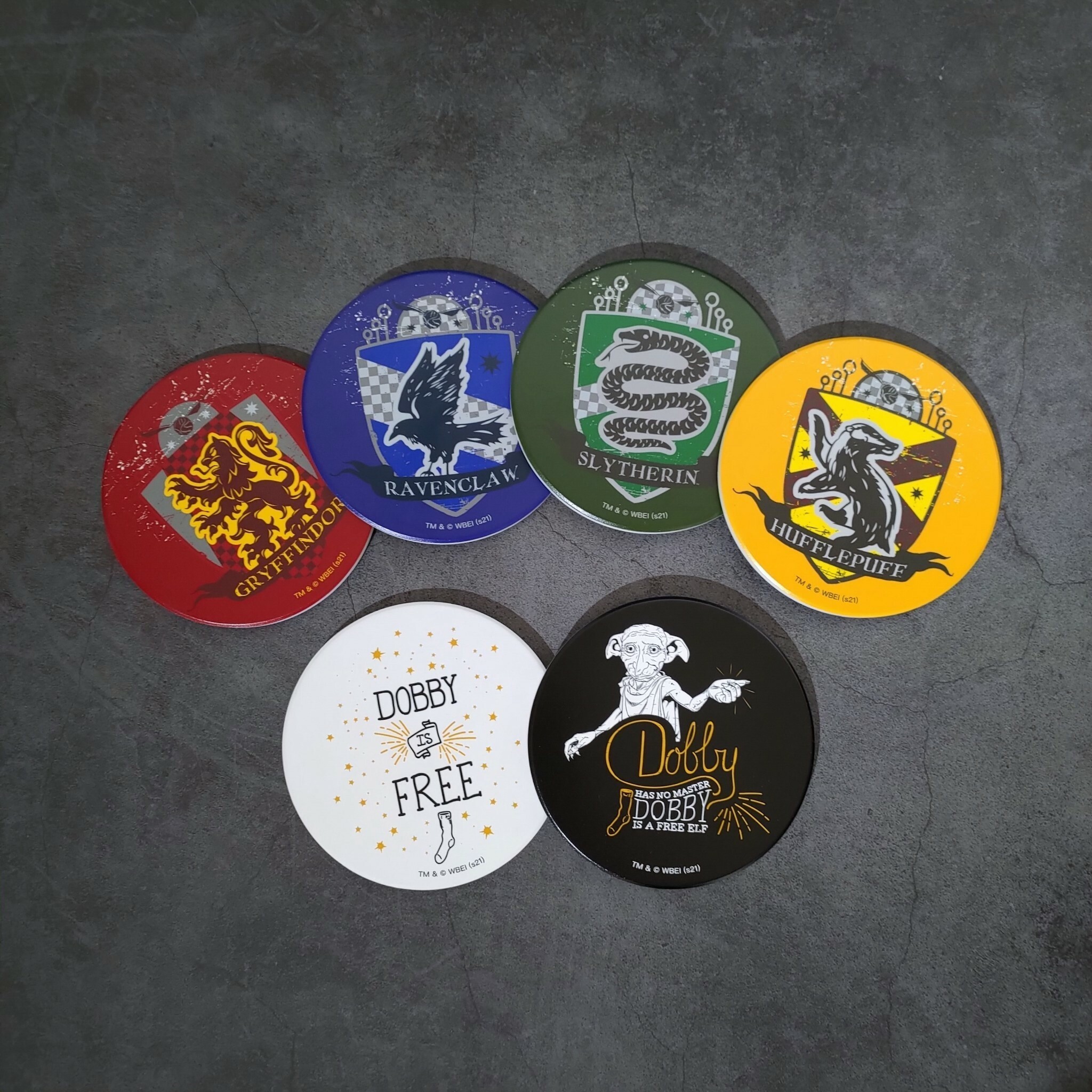 哈利波特-陶瓷杯墊 (共六款)