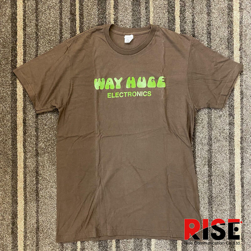 搖滾精品特區 Way Huge 黑/咖啡色 Logo 短踢 M號