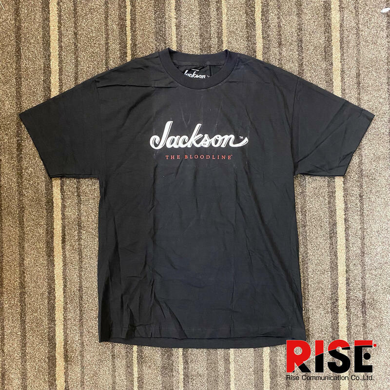 搖滾精品特區 Jackson 黑色 經典Logo 血脈 短踢 Ｌ