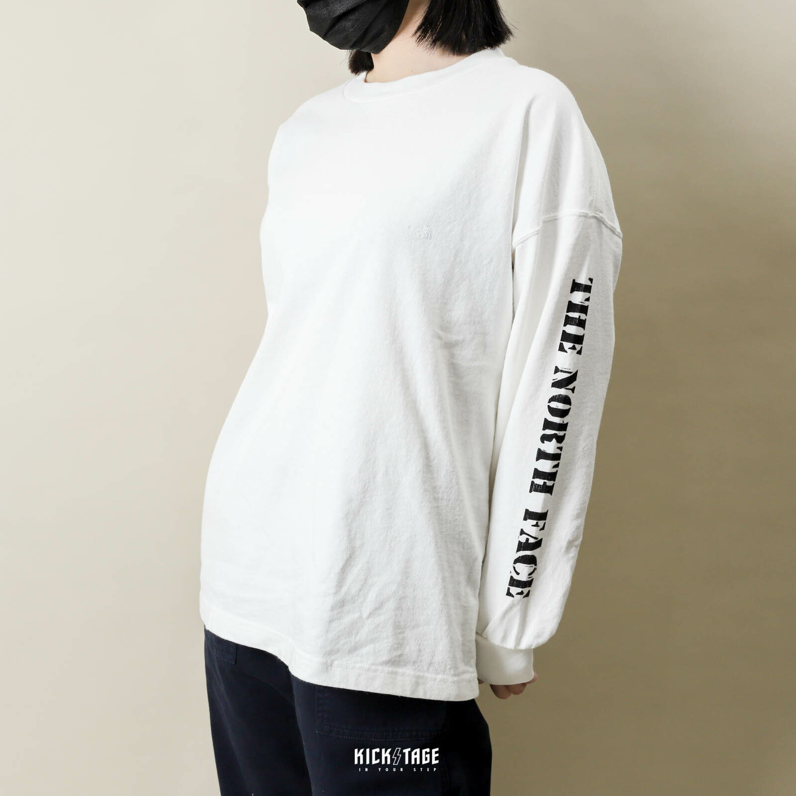 2021AW THE NORTH FACE 8oz Graphic LS Tee 【NT3158N】