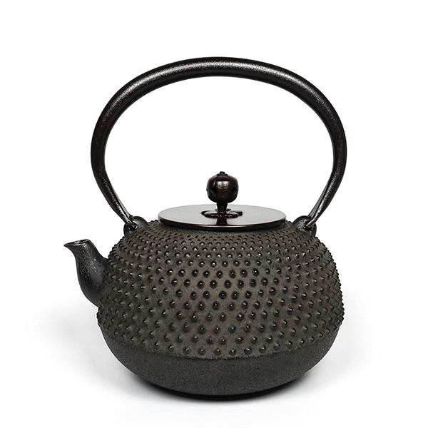 【菊地政光】平丸小霰 鐵壺 1L