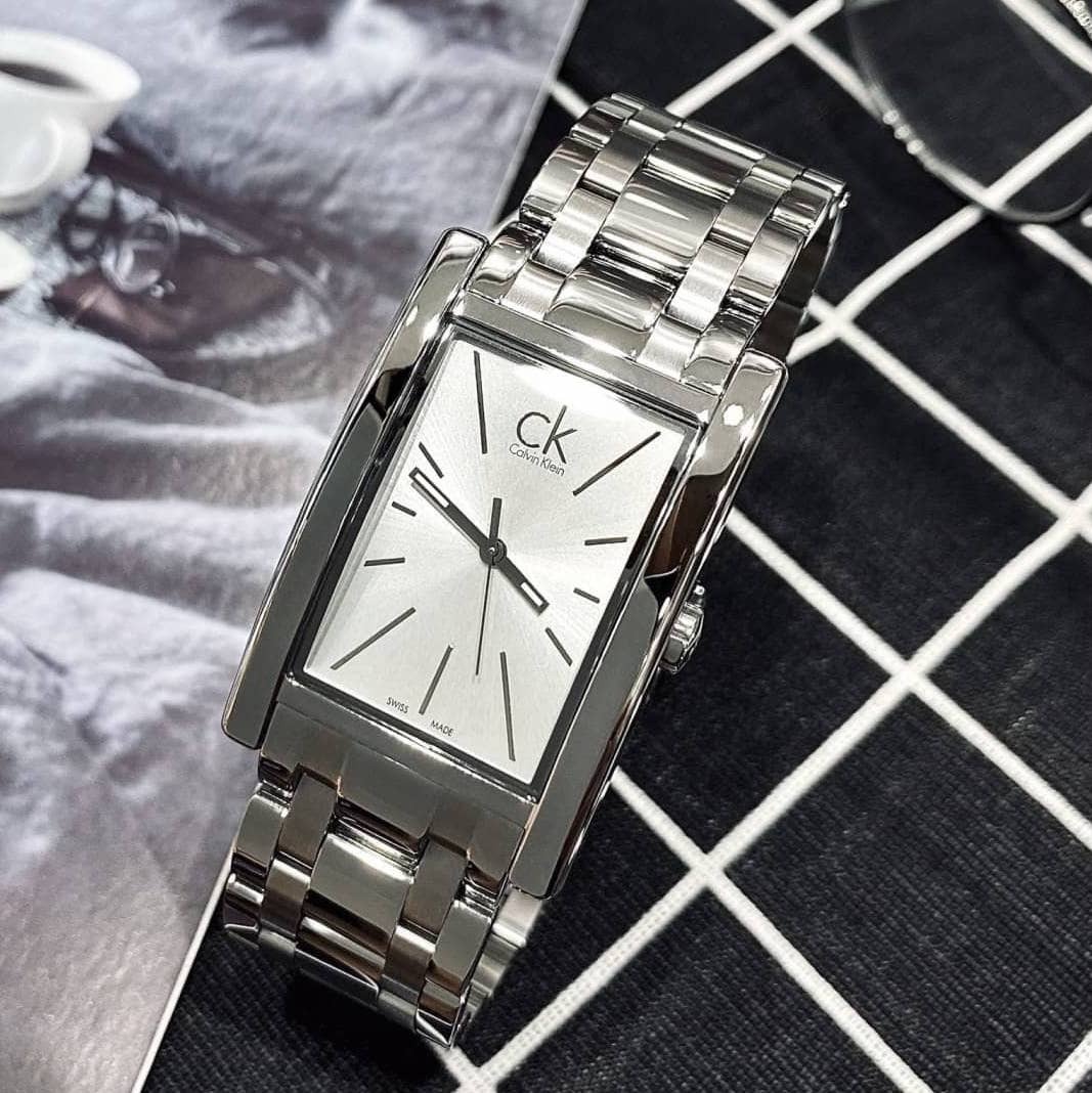 【CALVIN KLEIN】Refine系列 雋永方形中性腕錶 K4P21146 30mm 現代鐘錶
