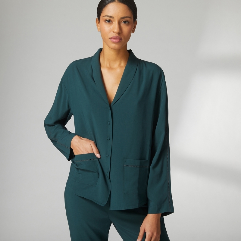 SONGE 夢 短罩衫 瑪瑙綠