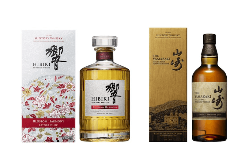 山崎 2021限定版 &三得利響 Blossom Harmony 2021