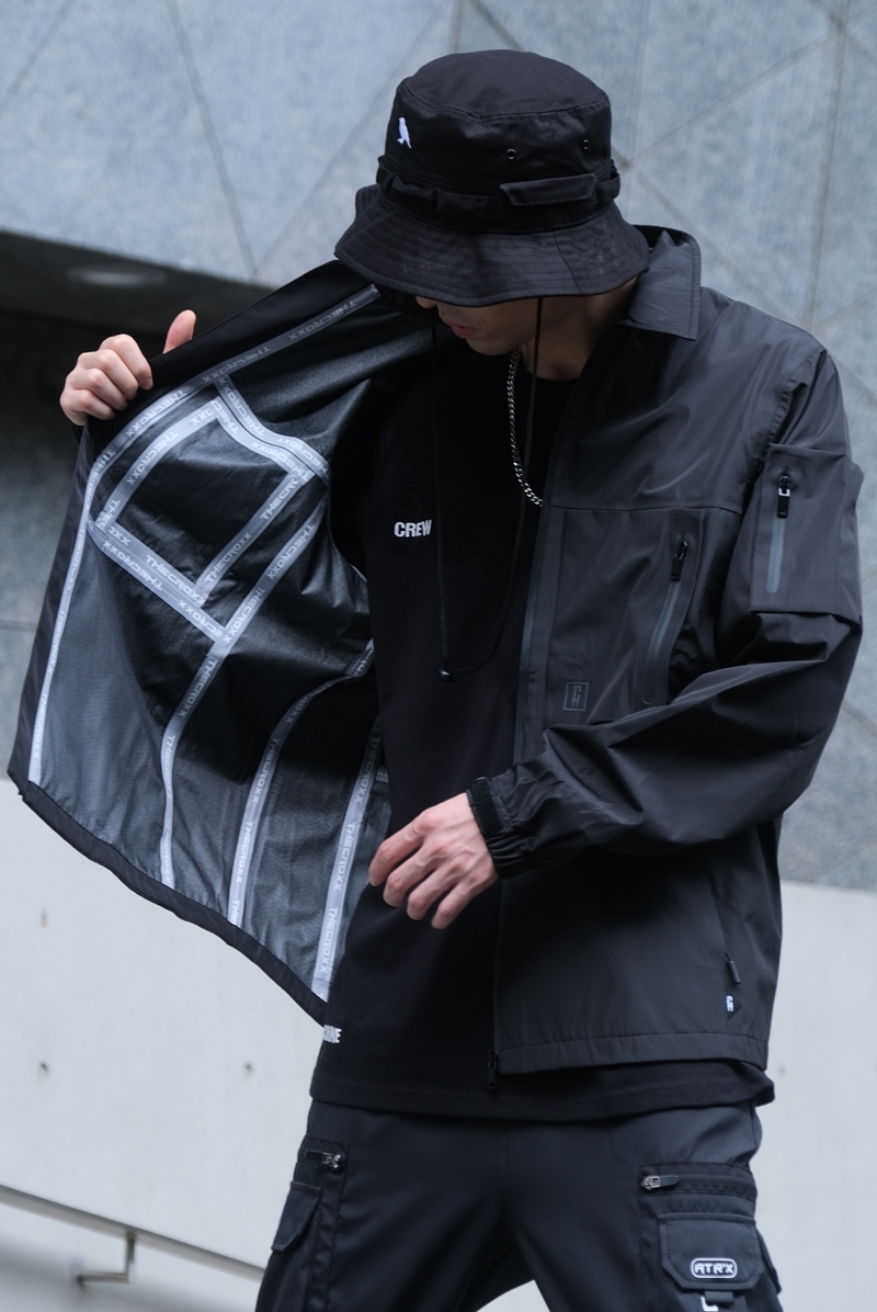 重工壓膠雙袋衝鋒外套