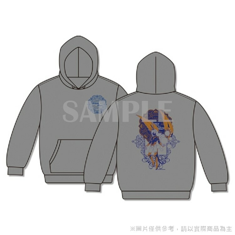 FGO日版帽T-阿周那Alter-灰XL