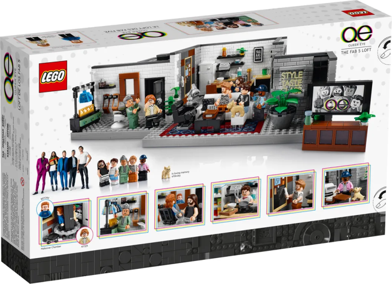 LEGO 10291 Queer Eye – The Fab 5 Loft 粉雄救兵 Netflix (Creator Expert)