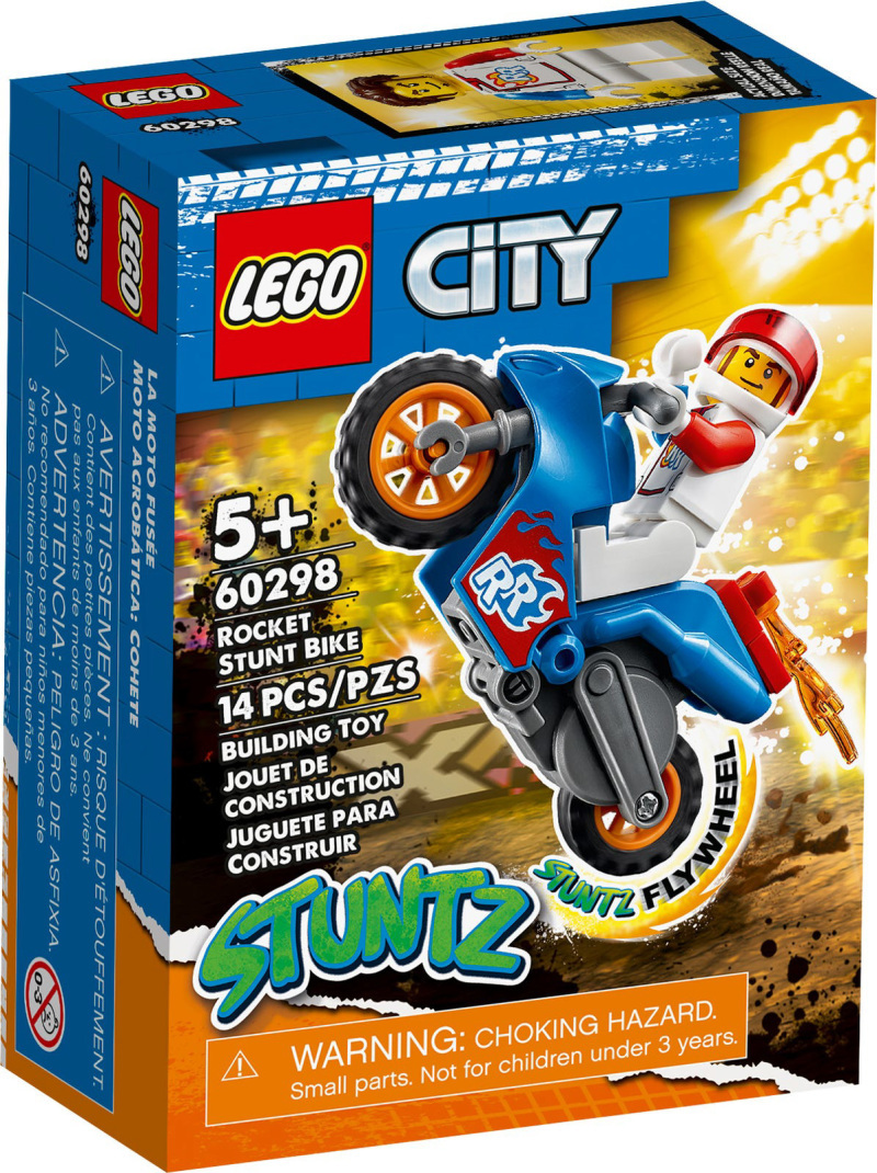 LEGO 60298 Rocket Stunt Bike 火箭特技機車 (City)
