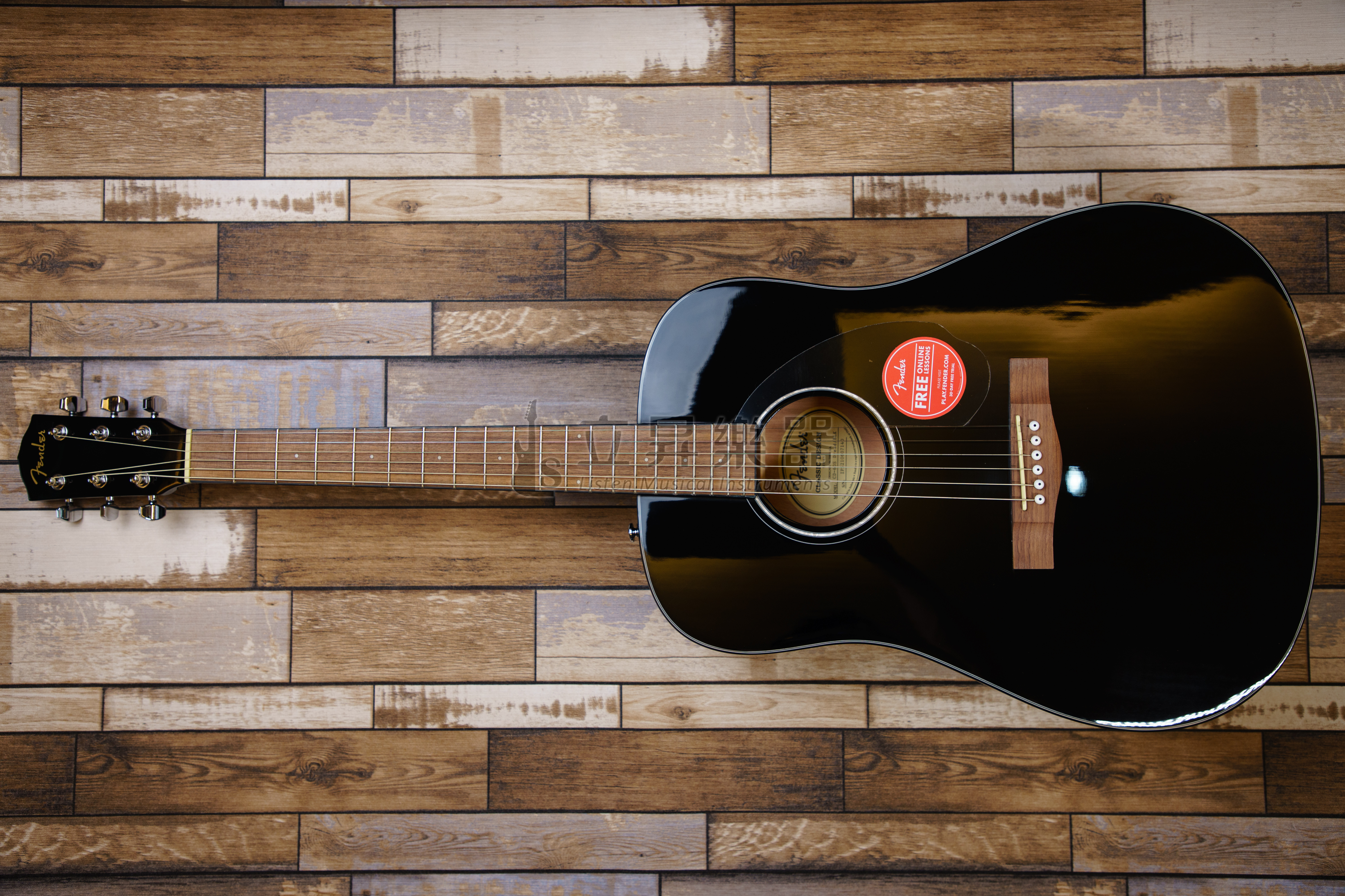 木吉他 Fender CD-60S Black 黑 D桶 41吋 面單板木吉他 雲杉木面單板 桃花心側板 CD60S 附贈鋪棉厚袋