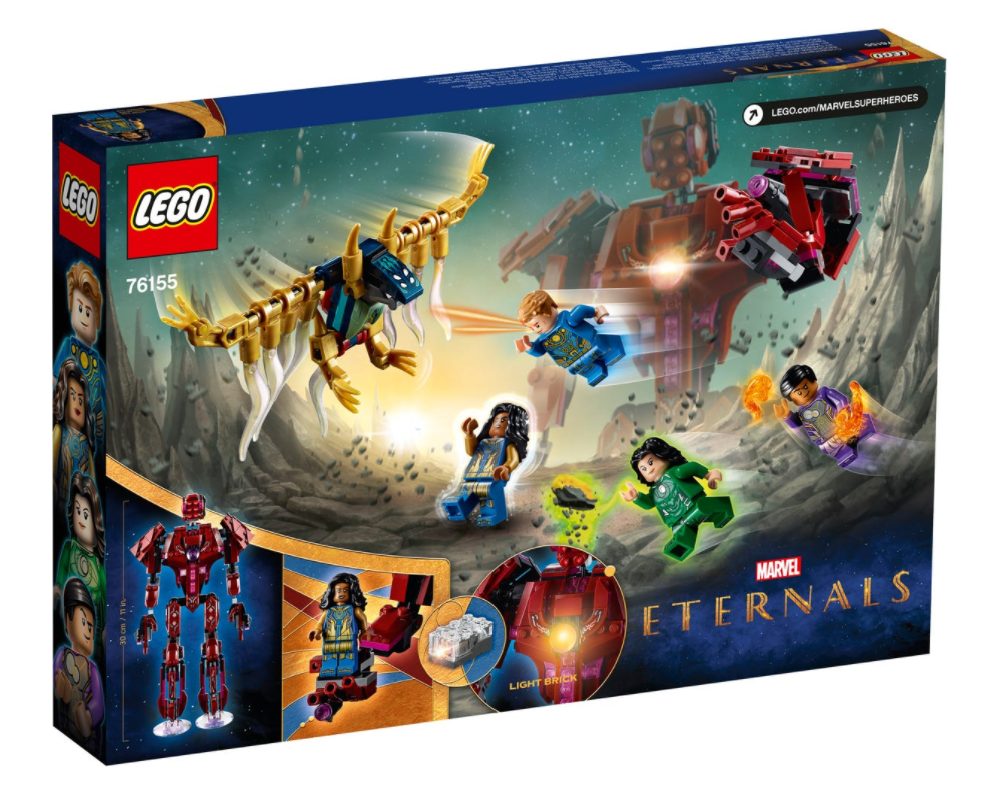 LEGO 76155 The Eternals In Arishem’s Shadow 在 Arishem 的籠罩下 (Eternals 永恆族，Marvel 漫威)