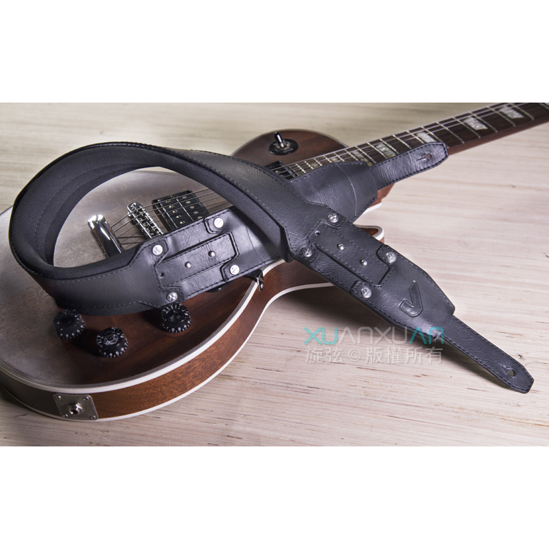 GruvGear GruvGear Recoil真皮背帶 黑 2.5吋寬 雙邊可調整 第 2 張圖片｜三峽配件 / 週邊