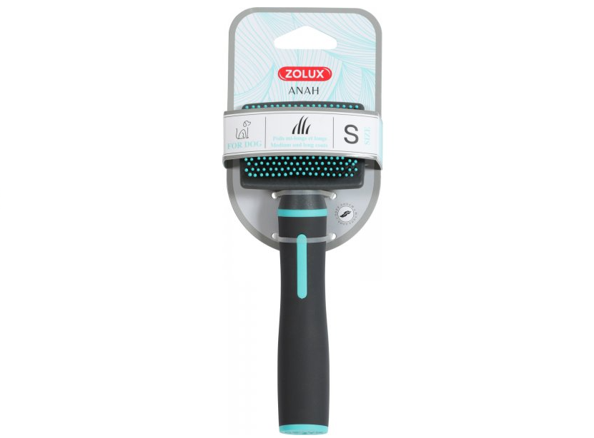 法國Zolux 犬用 纖維針刷 (小)