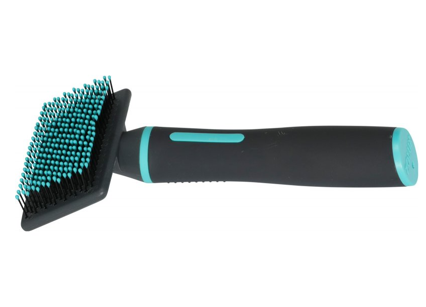 法國Zolux 犬用 纖維針刷 (中)