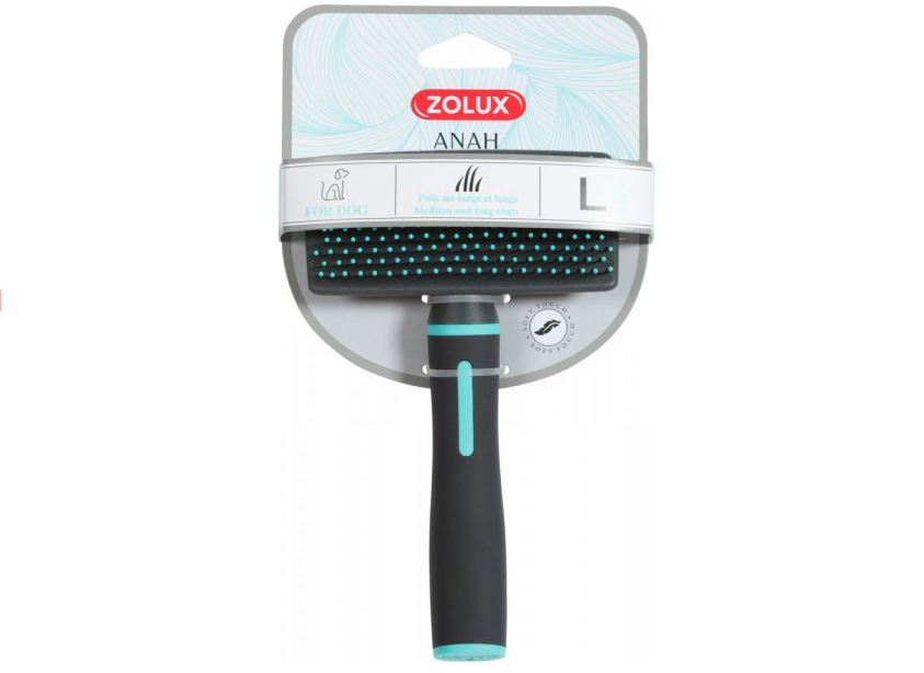 法國Zolux 犬用 纖維針刷 (大)