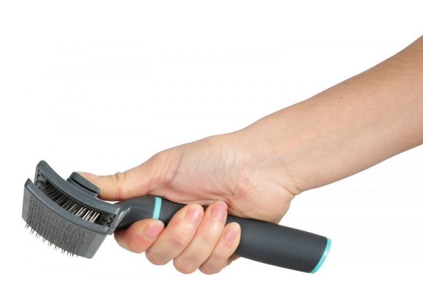 法國Zolux 犬用 纖維Retract針刷 (中)