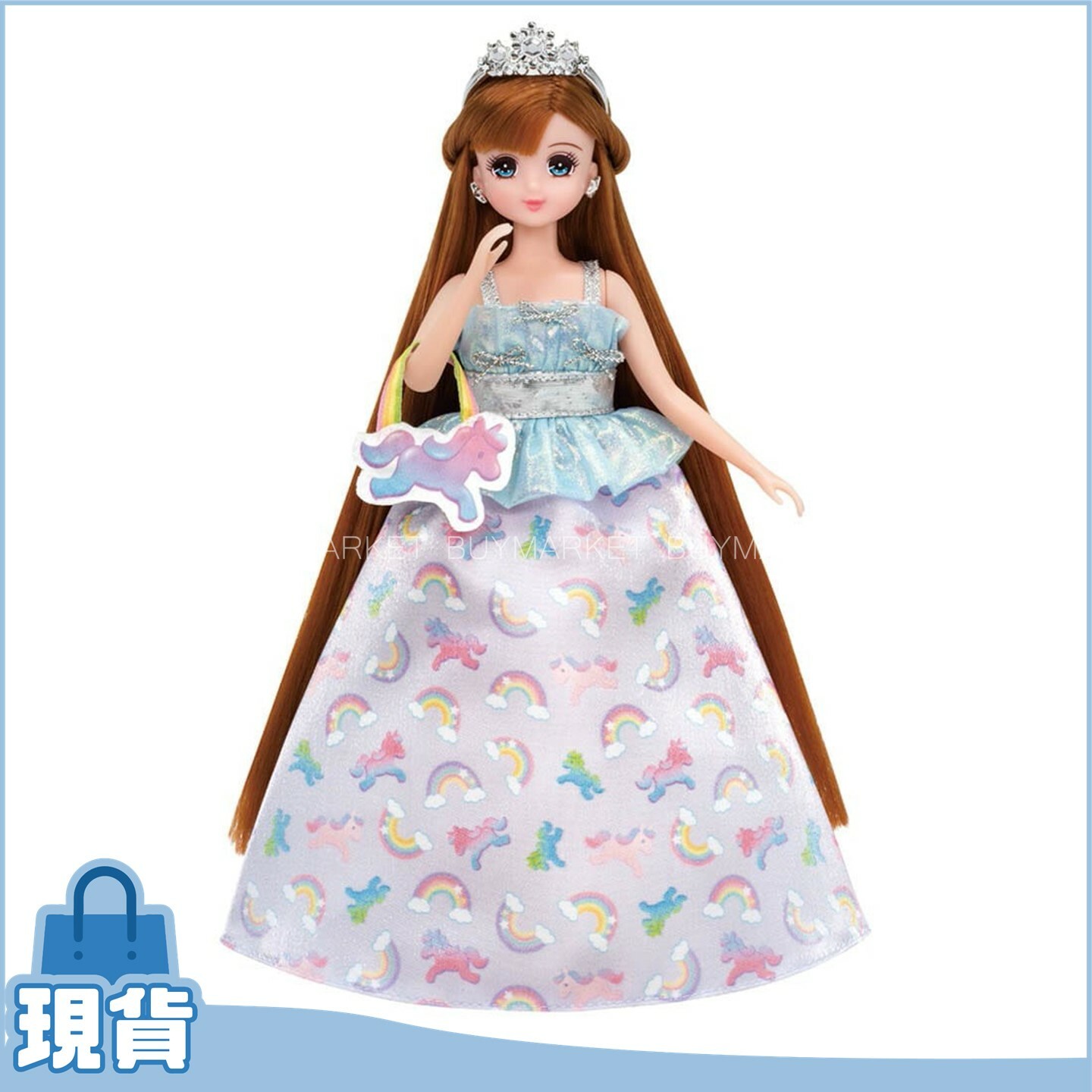 Takara Tomy  Licca 莉卡娃娃 Dress-Yumeiro Yumekawa彩虹連衣裙套裝
