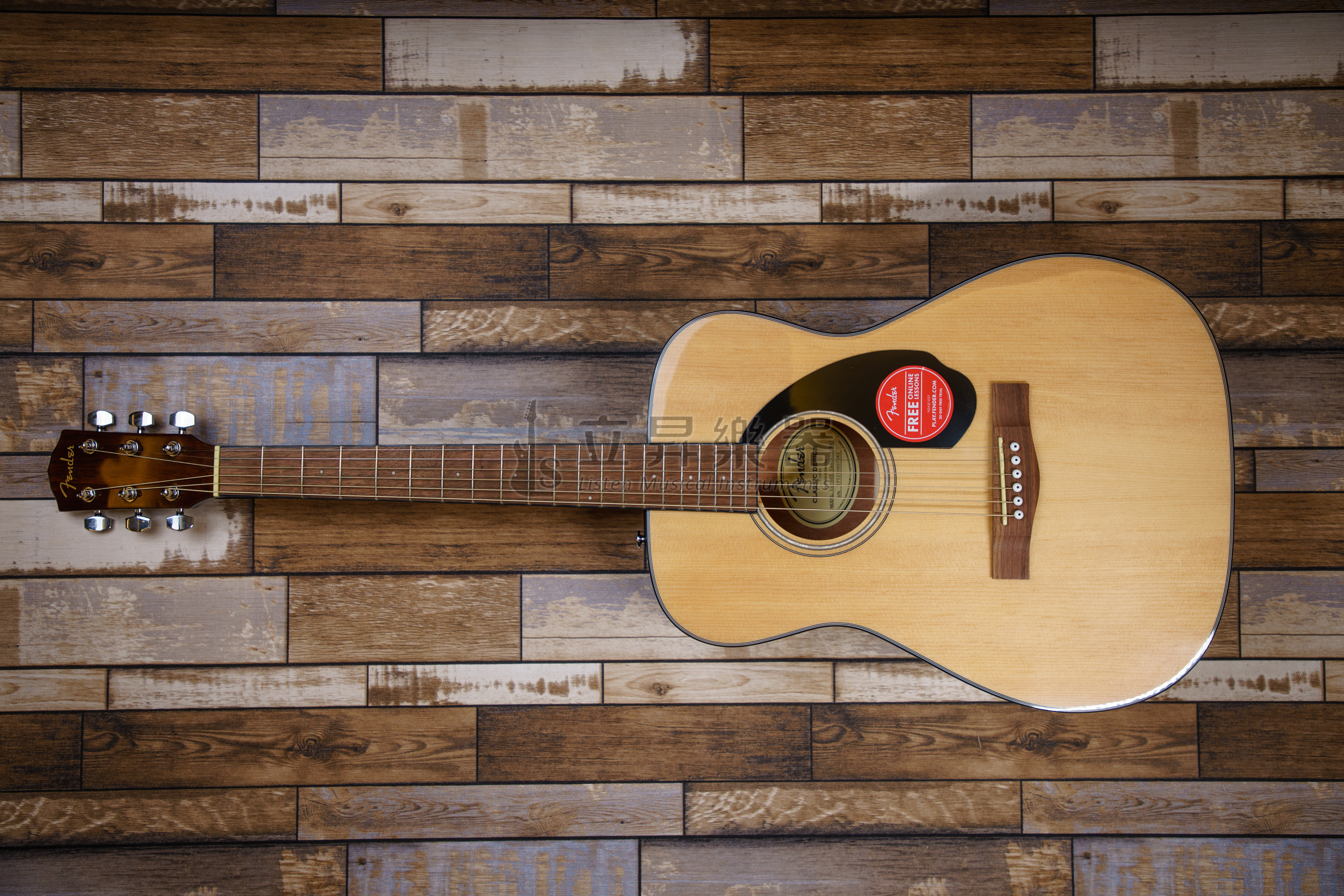 木吉他 Fender CC-60S Natural 原木色 Concert桶身 面單板木吉他 雲杉木面單板 桃花心側板 CC60S 附贈鋪棉厚袋