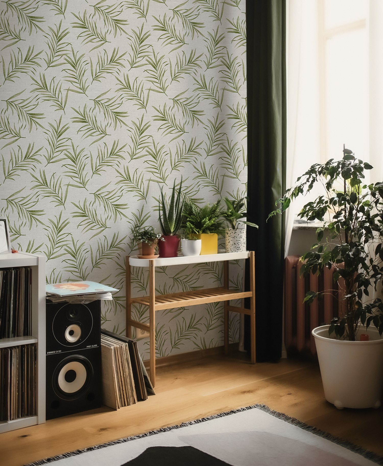 美牆貼貼// 煙葉亞麻灰/綠 (5/10/20片裝)