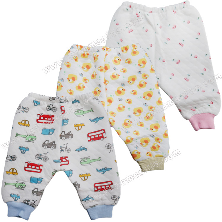 Koma Land: 嬰兒夾絲印花束腳褲 BE3073 (6m-24m 碼)