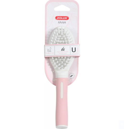 法國Zolux 貓用 纖維針刷 (中)