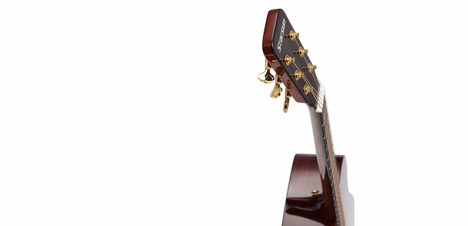 木吉他 STARSUN 星臣 DF50 雲杉木面單板 41吋 D桶 民謠吉他 附原廠厚袋 STARSUN-DF50 第 3 張圖片｜三峽吉他 / Bass