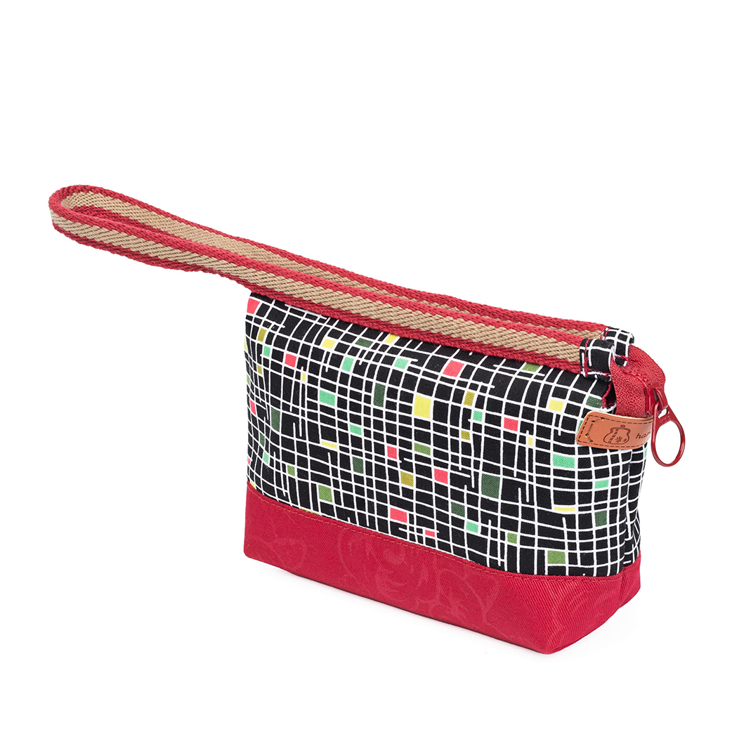 販售原尺寸【紙型】(拉鍊隔層手拿包)