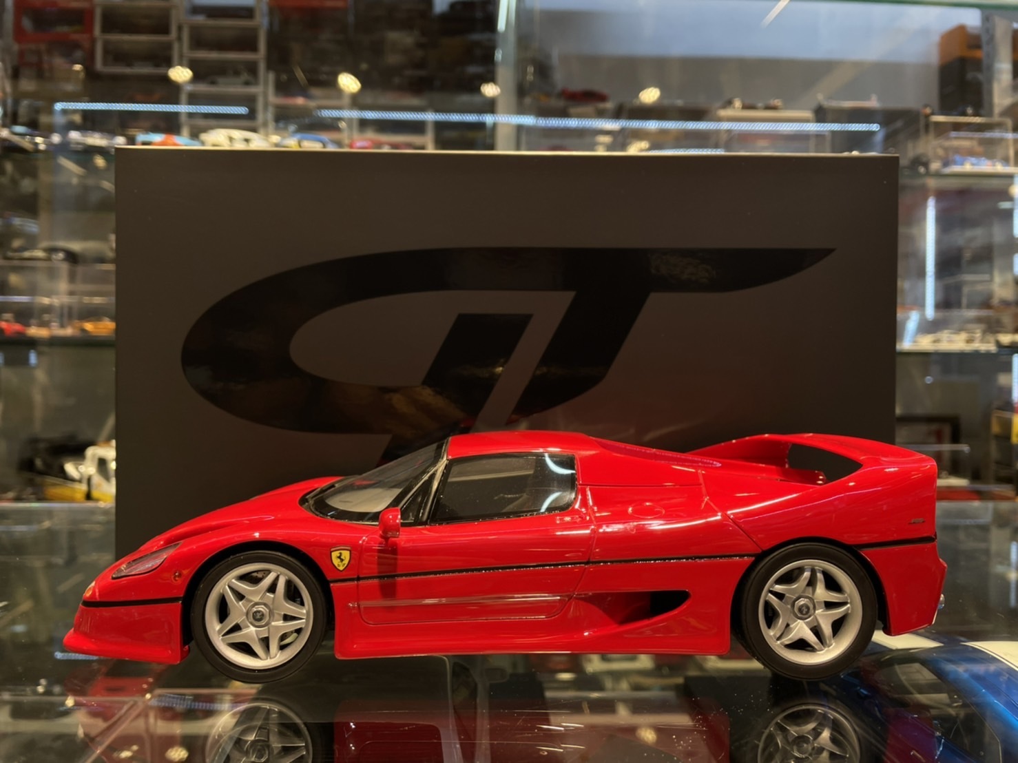 Amazon | GT spirit 1/18 Ferrari F50 レッド フェラーリ GT