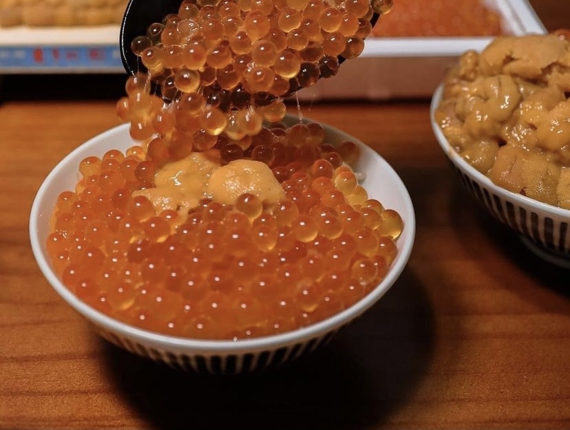 日本三文魚子醬油漬