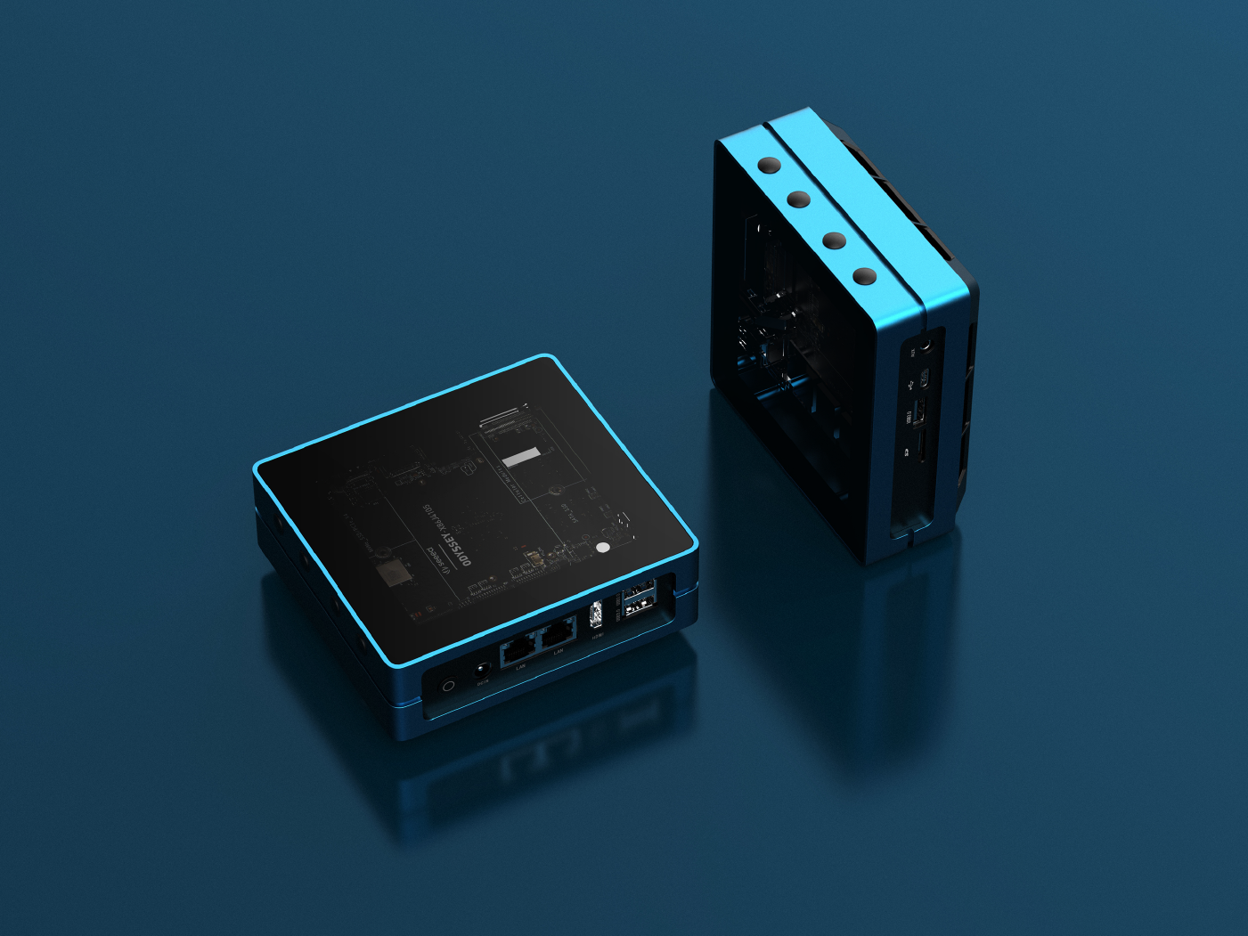 re_computer 保護殼(通用於Raspberry Pi, BeagleBone and Jetson Nano)