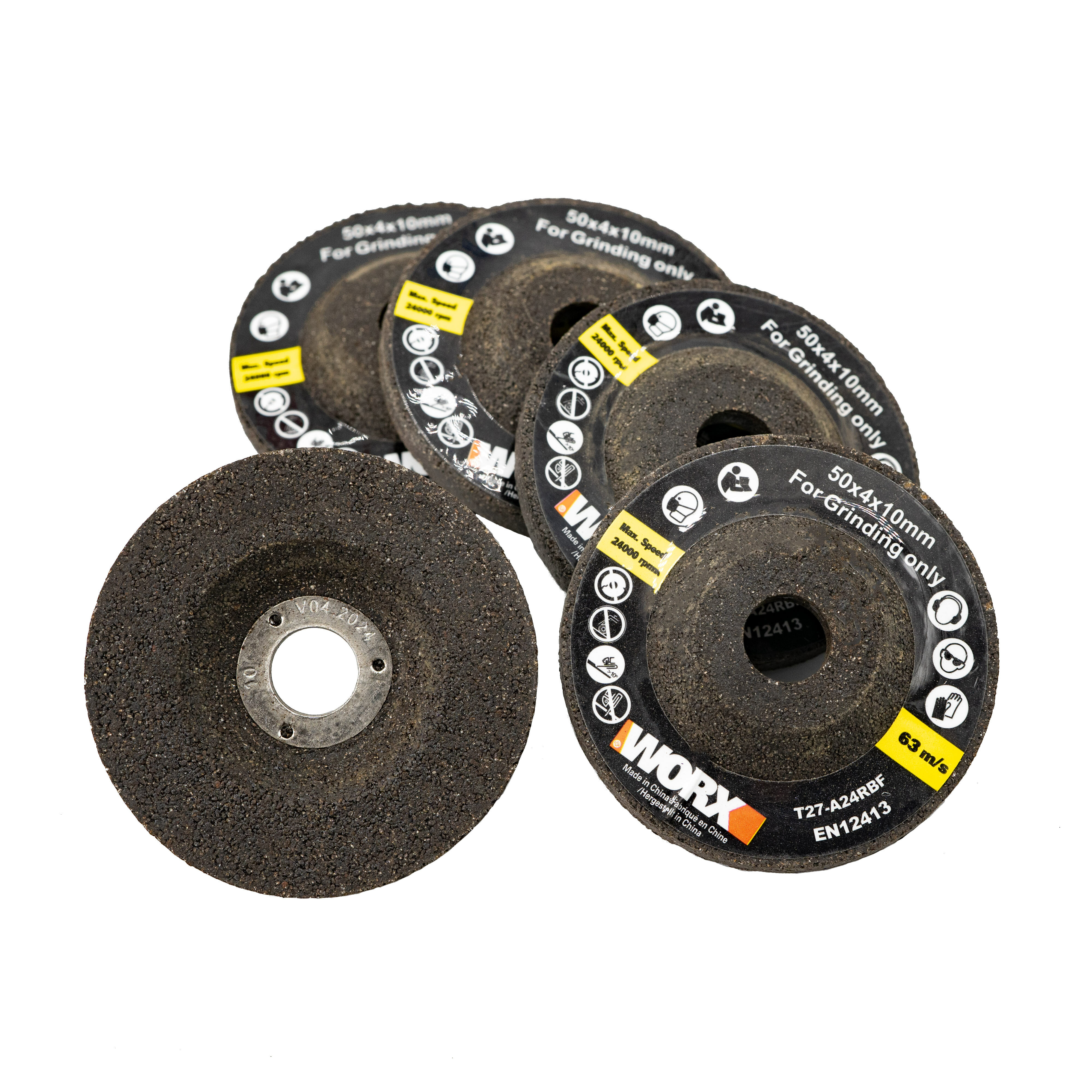 WA7262 15件裝方型砂紙（WX741迷你無碳刷角磨機專用配件）