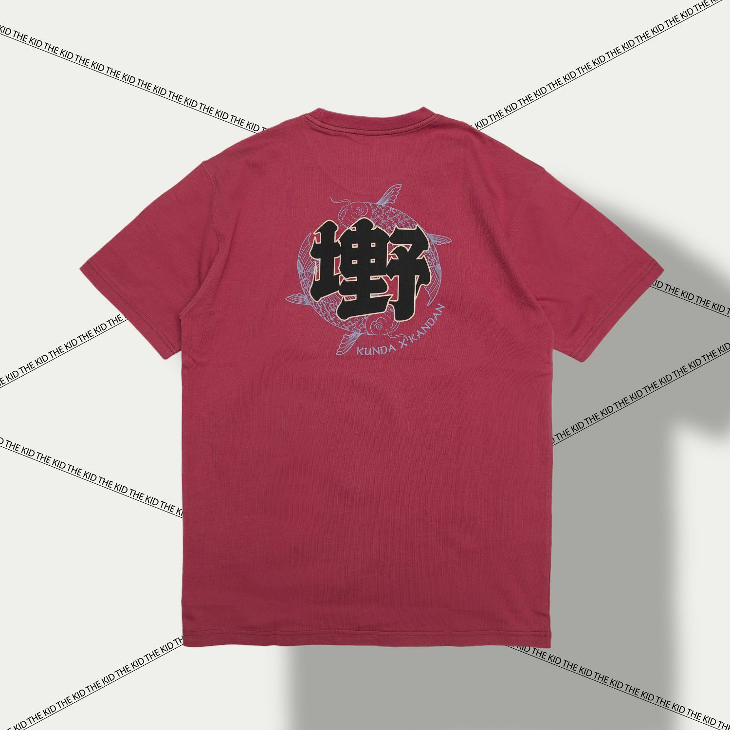 KID ® x KUNDA 野坤聯名短T 棗紅
