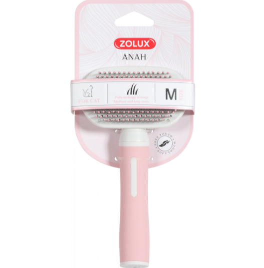 法國Zolux 貓用 纖維針刷 (中)