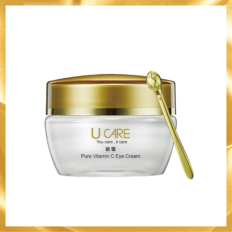 左C23.8瓷光亮采眼霜 20mL