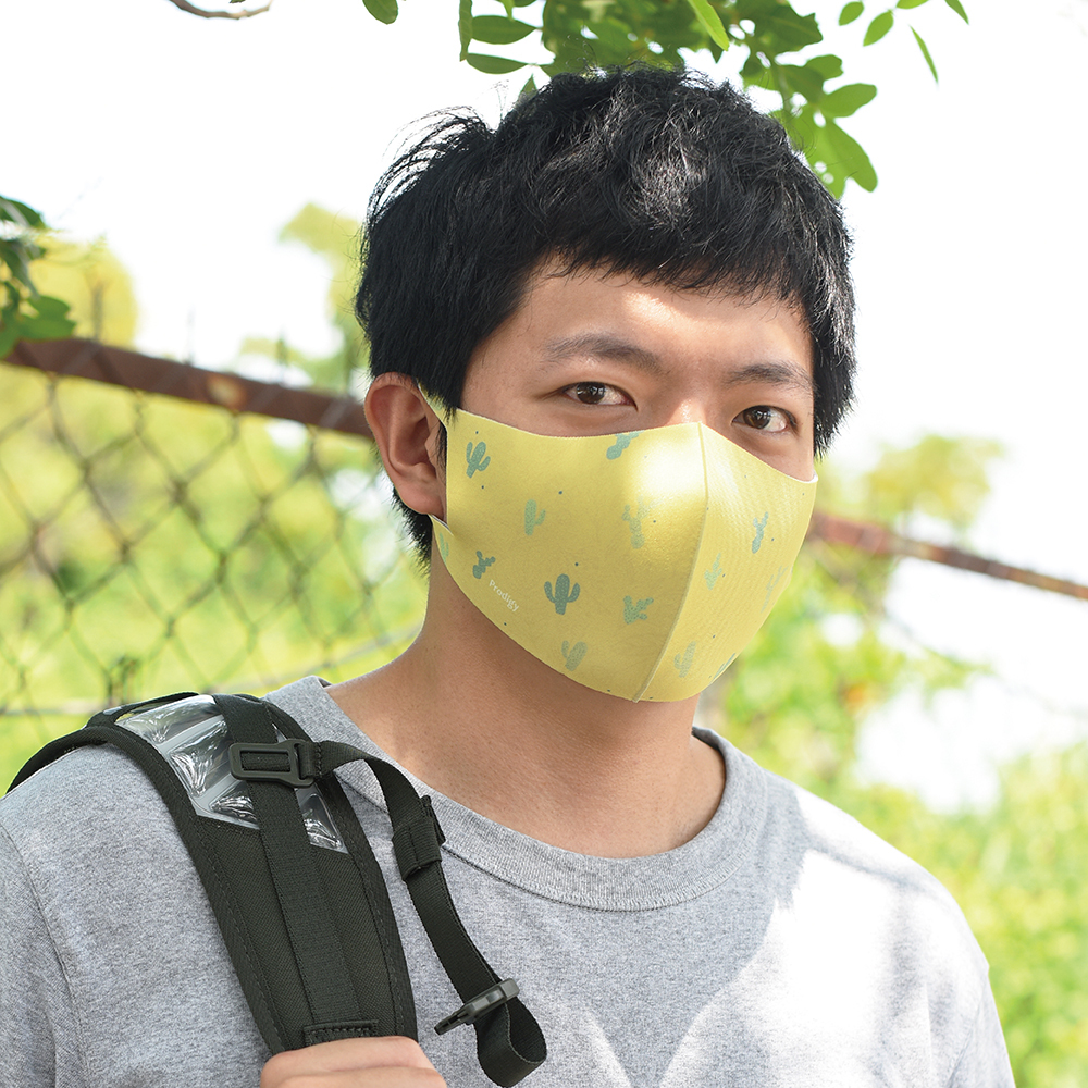 ｜陽光多肉｜舒適美-3D立體透氣抗菌口罩