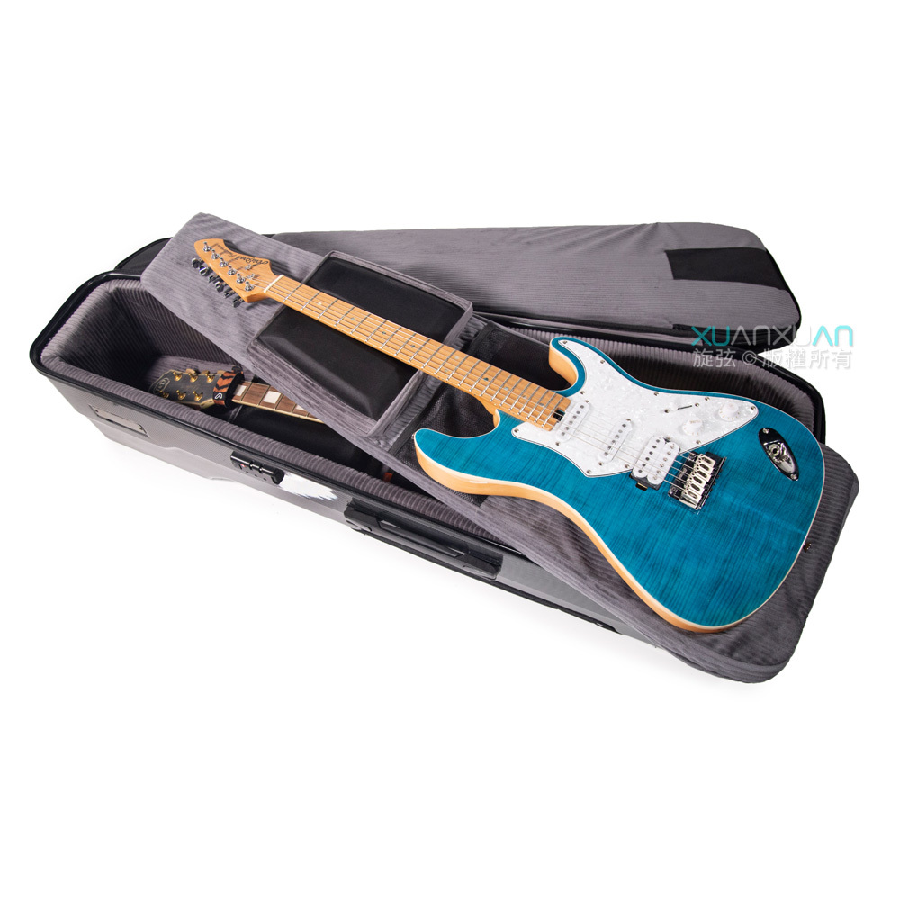 GruvGear GruvGear 吉他行李箱 雙支裝 Kapsule Duo 電吉他專用款 第 5 張圖片｜三峽吉他 / Bass