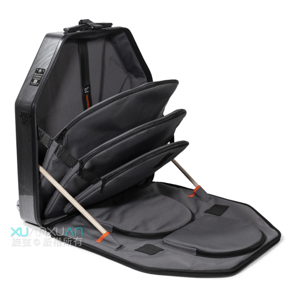 GruvGear GruvGear VELOC系統 銅鈸硬底袋22吋 附輪 第 2 張圖片｜三峽鼓 / 打擊