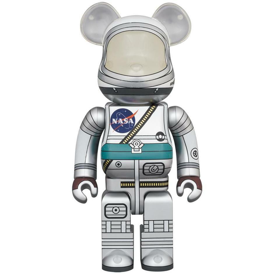 BE@RBRICK PROJECT MERCURY ASTRONAUT 水星計畫  400％ 100% 1000％ 庫柏力克熊 公仔 收藏