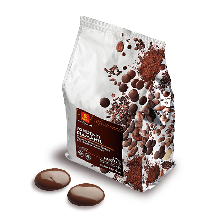 [ 頂級巧克力 ] 義大利 艾肯ICAM  67%鑽石黑巧克力