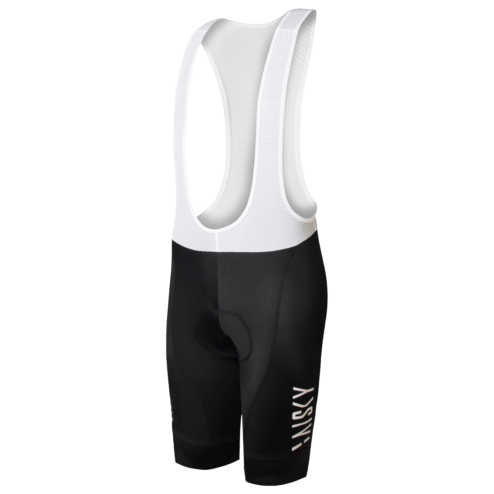 男款吊帶短褲 晝夜 黑