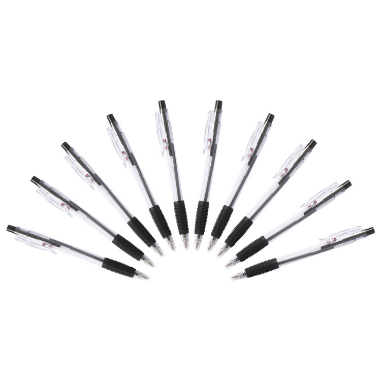 0.7mm油性原子筆/黑色10入