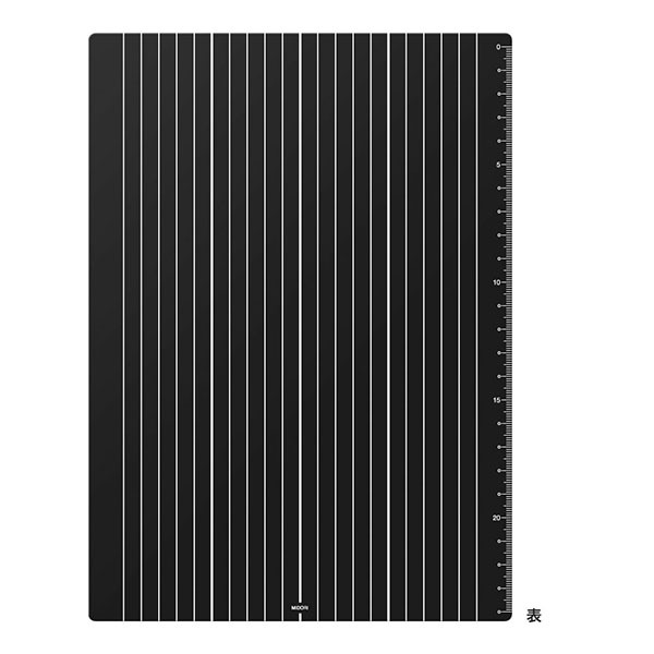 MIDORI  黑色條紋墊板 B5